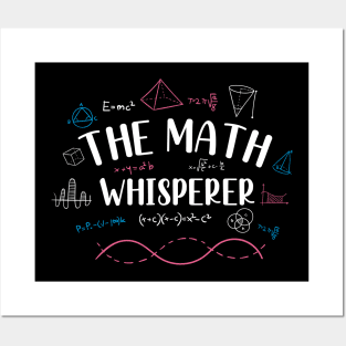 The math whisperer Posters and Art